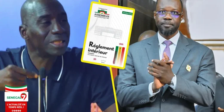 Retour de Sonko à l&rsquo;assemblée : Omar Faye révèle des violations du RIAN « Royaume Lañ Beug Def Assemblée » (Vidéo)