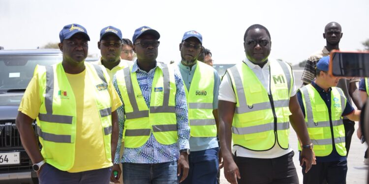 Autoroute Thiadiaye–Kaolack : Déthié FALL exige une accélération des travaux avant le Gamou