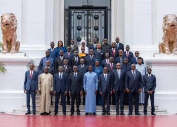 Palais de la République : Premier conseil des ministres du Gouvernement d’Al Amine LÔ
