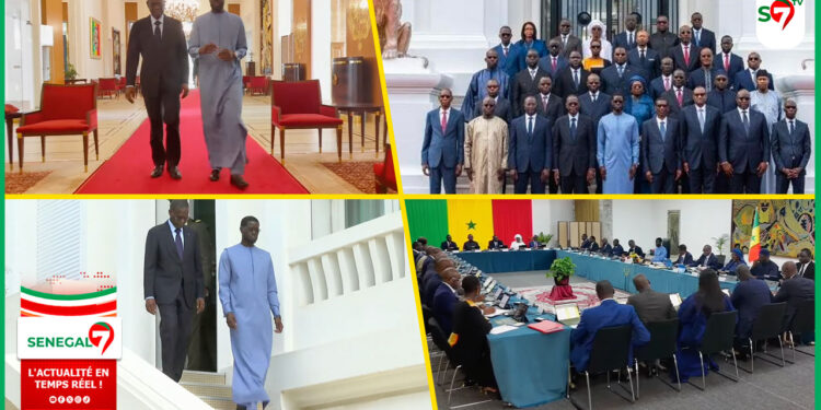 (Video) 1er Conseil des Ministres avec Al Amine Lo: tout ce qu&rsquo;il faut savoir sur les decisions prises