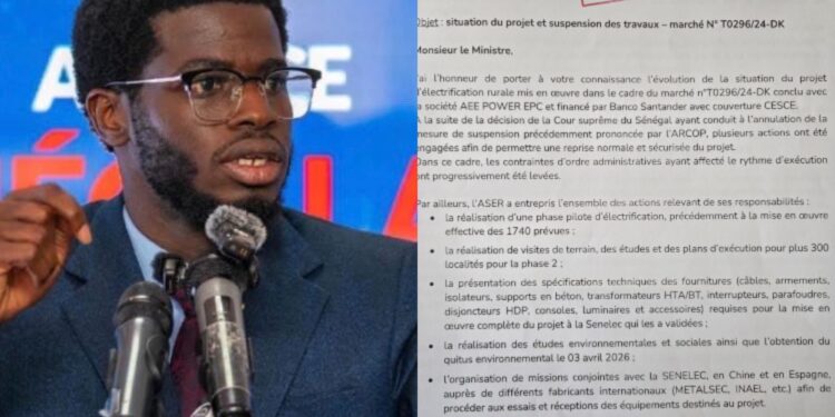 AFFAIRE ASER – AEE POWER EPC : La lettre qui condamne et le château de cartes qui s’effondre