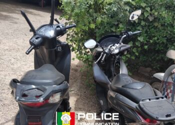 Kaolack : 7 personnes arrêtées pour vol de motos