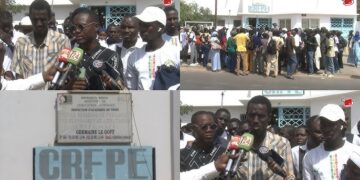 Thiès : les élèves-maîtres du CRFPE déclenchent une grève de 48 heures renouvelable