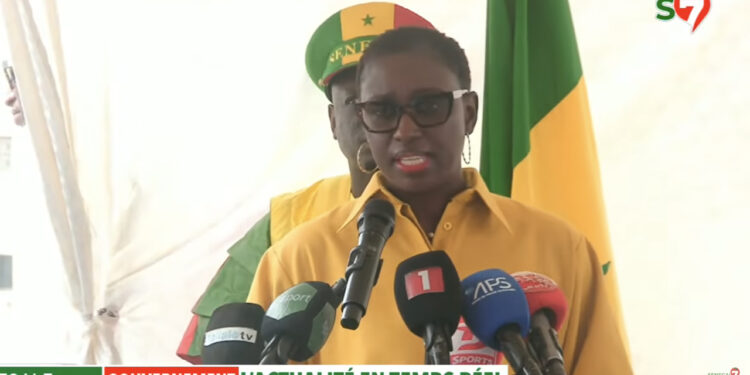 Passation de Service: Les premiers mots du nouveau ministre des Sports Djireye Clotilde Coly (Vidéo)