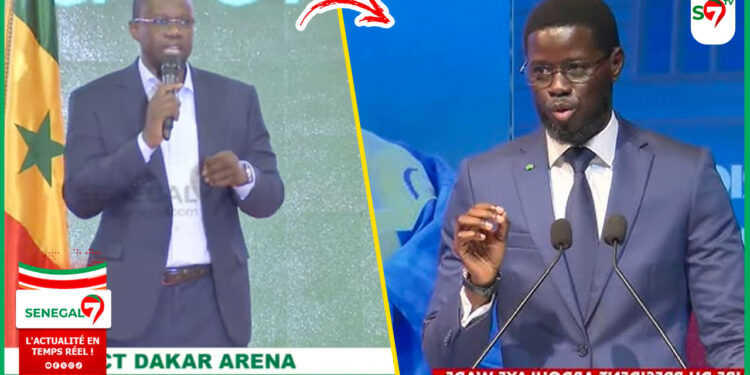 (Vidéo) Dakar Arena: SONKO lance des piques à  DIOMAYE et recite une Sourate du Coran « Li yalla Wax… »