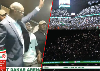 L’arrivée majestueuse de Ousmane Sonko à Dakar Aréna (Vidéo)