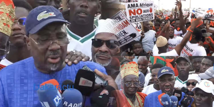 Agnam : une marche contre l’exploration minière, Farba Ngom annonce un recours en justice