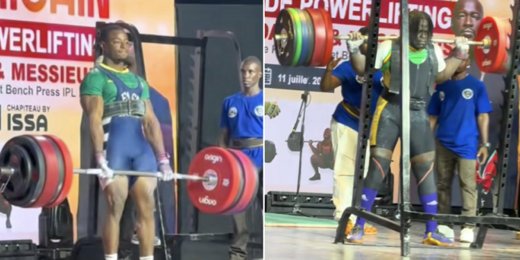 Powerlifting : Bombardier et Big Taf sur le toit de l’Afrique à Conakry !