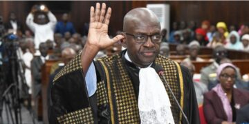 Cour des comptes : le nouveau président Abdoul Madjib Guèye officiellement installé