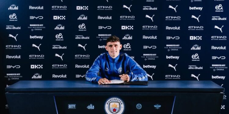 Mercato : Phil Foden prolonge l’aventure avec Manchester City jusqu’en 2030
