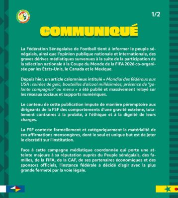"Mondial des fédéraux aux USA" : La FSF dénonce des accusations mensongères et dépose une plainte
