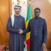Audience : Le Président FAYE reçoit son Altesse Sheikh Shakhboot bin Nahyan Al Nahyan