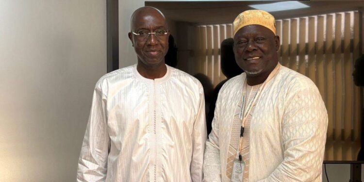 Ligue de Dakar : Moustapha Gueye reçu par le DG de la Centrale électrique à charbon de Bargny