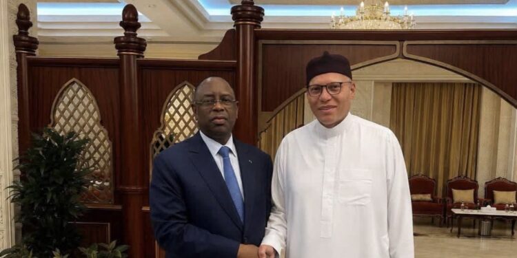 Doha : Rencontre fraternelle entre Macky SALL et Karim WADE