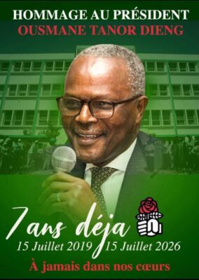 Barth rend hommage à Ousmane Tanor Dieng : "Son sens de l’État, sa sagesse et la qualité de ses conseils…"