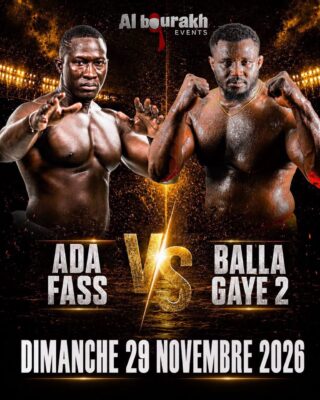 Lamb : Le combat entre Balla Gaye 2 et Ada Fass est fixé, au dimanche 29 novembre prochain