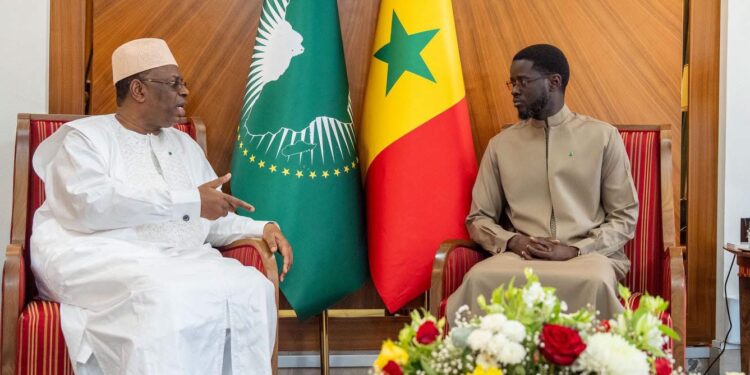Palais : Macky Sall informe, de vive voix, sa candidature au poste de SG de l’ONU au Président Bassirou Diomaye FAYE