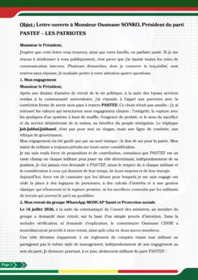 Politique : Dr Mansour Diop, Directeur Général de l’hôpital Aristide le Dantec démissionne de PASTEF