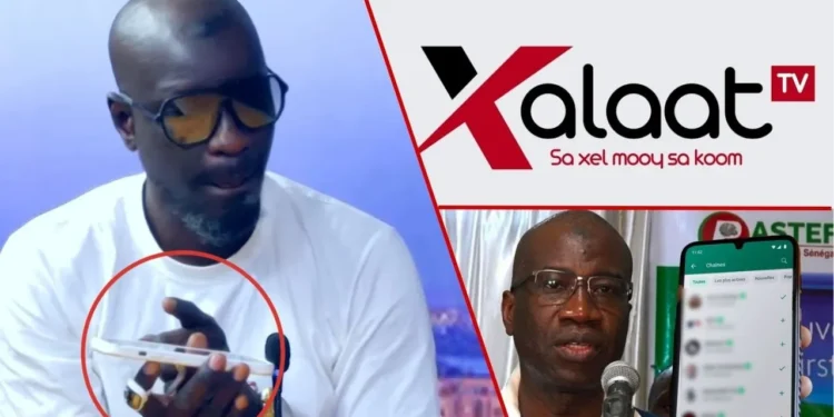 « Voix Xalaat Tv Soudé Dou Ndiaga Seck… » Karim balance en direct un audio et interpelle le média (Vidéo)