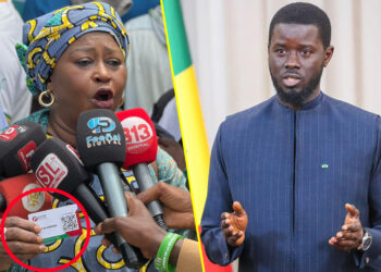 « Kou Ñiémé Nanga Déf… » Carte Membre à la main, Maïmouna Dieye lance un défie à Diomaye (Vidéo)