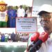 Vidéo | Diass : Le maire Mamadou Ndione inaugure un stade aux normes FIFA