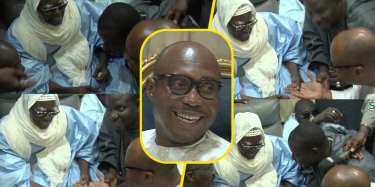 Vidéo | Magal de Touba : Barthélemy Dias reçu par Serigne Mountakha Mbacké