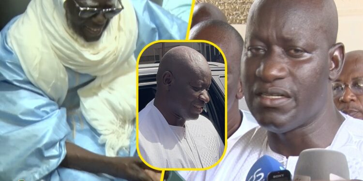 Vidéo | Abass Fall reçu par Serigne Mountakha : "Kilifa Bou Yëmé La..."