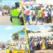 Aéroport LSS : Sous une forte chaleur, les militants attendent l&rsquo;arrivée de Macky (Vidéo)