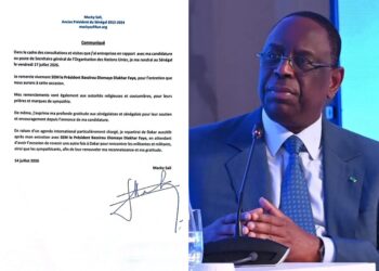 Macky Sall : « Je me rendrai au Sénégal le vendredi 17 juillet 2026 »