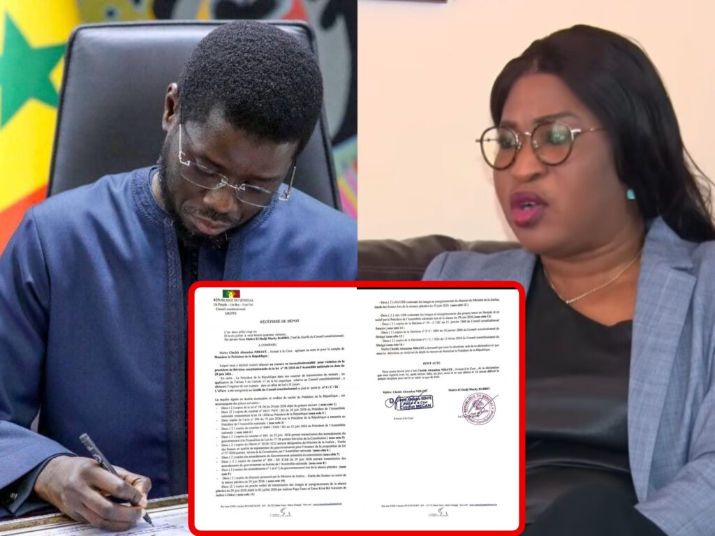 Diomaye saisit les 7 Sages : « C&rsquo;est le symptôme d&rsquo;une gouvernance en crise… », selon Zahra Iyane Thiam