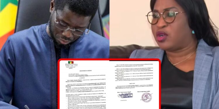 Diomaye saisit les 7 Sages : « C’est le symptôme d’une gouvernance en crise… », selon Zahra Iyane Thiam
