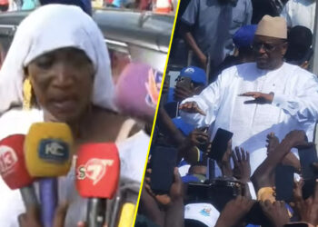 Présente à l’aéroport, Les témoignages forts de Kiné Lam « Macky Daño Beugueu Daño Téral Daño Sagal… » (Vidéo)