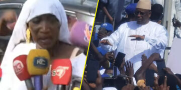 Présente à l&rsquo;aéroport, Les témoignages forts de Kiné Lam « Macky Daño Beugueu Daño Téral Daño Sagal… » (Vidéo)