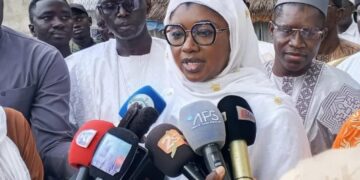 « Un visite » niveau de langue pitoyable : Quand la ministre de la pêche maltraite Molière a Touba