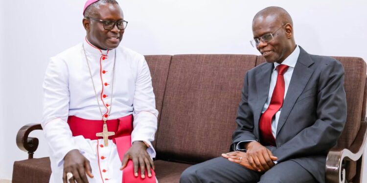 Cathédrale de Dakar : Le Premier ministre Al Amine Lô chez l’archevêque de Dakar