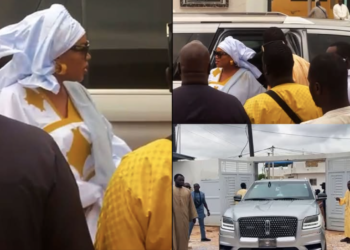 TOUBA- Sokhna Aïda Diallo chez Serigne Sidy Abdou Lahad pour un « Ngann » (Vidéo)