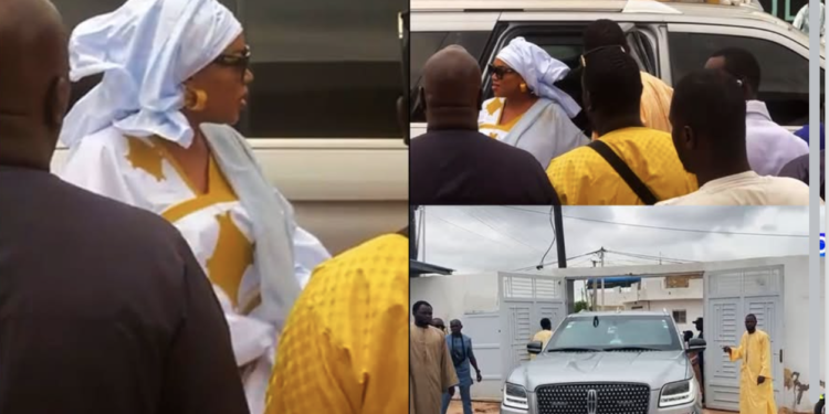 TOUBA- Sokhna Aïda Diallo chez Serigne Sidy Abdou Lahad pour un « Ngann » (Vidéo)