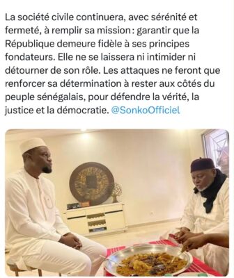 Sortie musclée de SONKO sur la société civile, Babacar Ba réplique : "La société civile n’est pas un parti politique"