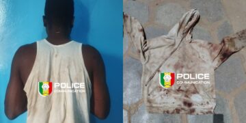 Cambriolage à Thiapong : un individu blesse gravement un policier au coupe-coupe