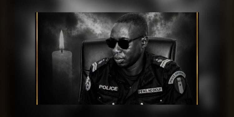 Nécrologie : La Police nationale annonce le décès de l’Agent de Police Ngor Ndéb DIOUF