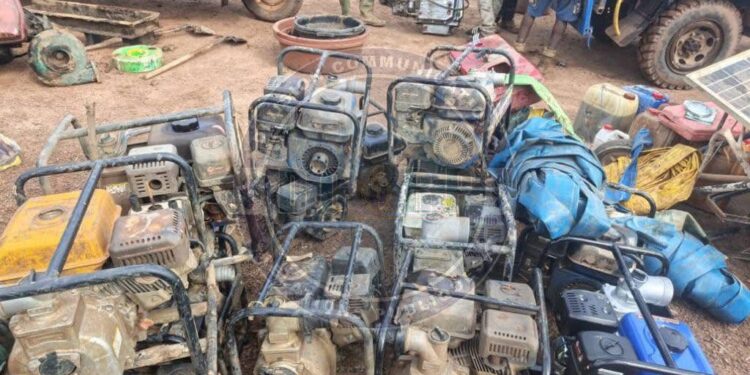 Kédougou : un site clandestin d’orpaillage démantelé à Tinkoto