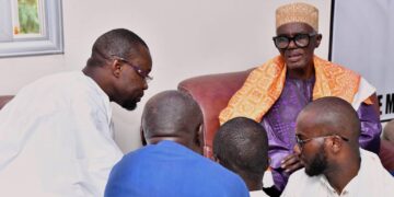 Guédé Bousso : Ousmane SONKO rend un hommage à la mémoire du défunt Khalife Serigne Oumar Bousso