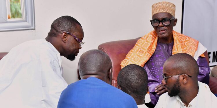 Guédé Bousso : Ousmane SONKO rend un hommage à la mémoire du défunt Khalife Serigne Oumar Bousso