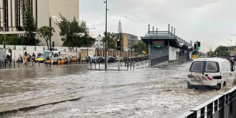 Perturbation ondulatoire : De fortes pluies annoncées sur une grande partie du pays, dès jeudi
