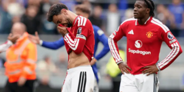 Premier League : Everton arrache le nul à Manchester United grâce à un bijou de Maitland-Niles