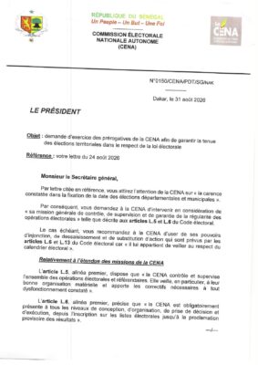 Élections territoriales : PASTEF-Les Patriotes dénonce un « report illégal »