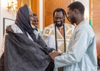 Audience : Le Chef de l’État reçoit Cheikh Ndiguel Sène