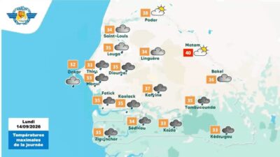 Hivernage : Des pluies accompagnées d’orages attendus sur une grande partie du pays