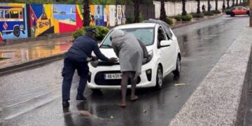 Fortes pluies à Dakar : La Police se mobilise pour accompagner les citoyens