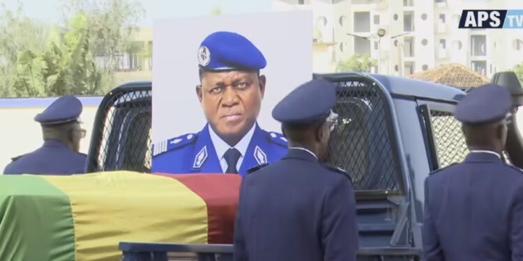Décès du colonel Crépin Arsène Sambou : Le dernier hommage de la Gendarmerie nationale !